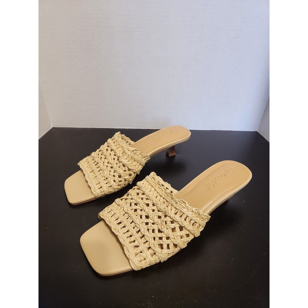 Splendid Hampton Mule Sandals in Natural Sz8